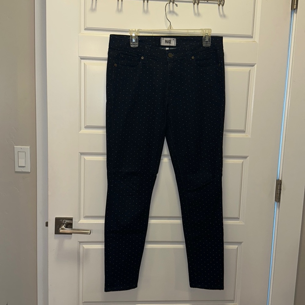 Paige Jeans with dots Size 30